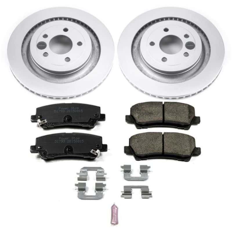 PowerStop — Power Stop 15-19 Ford Mustang Rear Z17 Evolution Geomet Coated Brake Kit - view 1