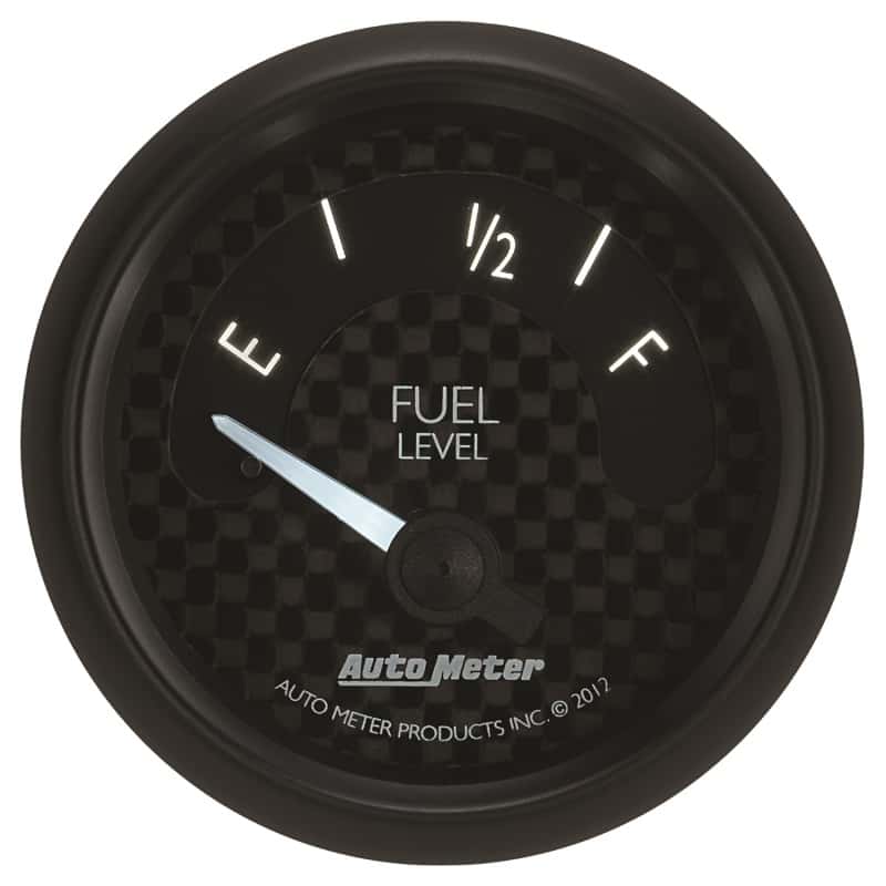 AutoMeter — Autometer GT Series 52mm Short Sweep Electronic 73-10 ohms Fuel Level (For most Ford and Chrysler)
2-1/16" FUEL LEVEL, - view 9