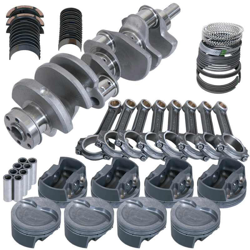 Eagle — Eagle Ford 351W 4.000in Crank 2.750in Mains 6.250in I-Beam Rods 4.030in Pistons Balanced Assembly
Bal Pro Street Assy - view 2
