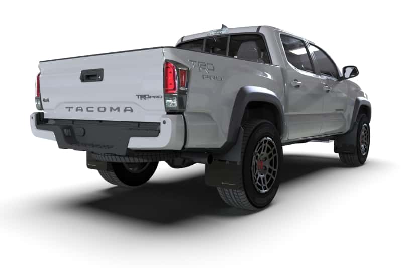 Rally Armor — Rally Armor 16-23 Toyota Tacoma Gen 3 Black Mud Flap w/Army Green Logo
Mud Flap - view 3
