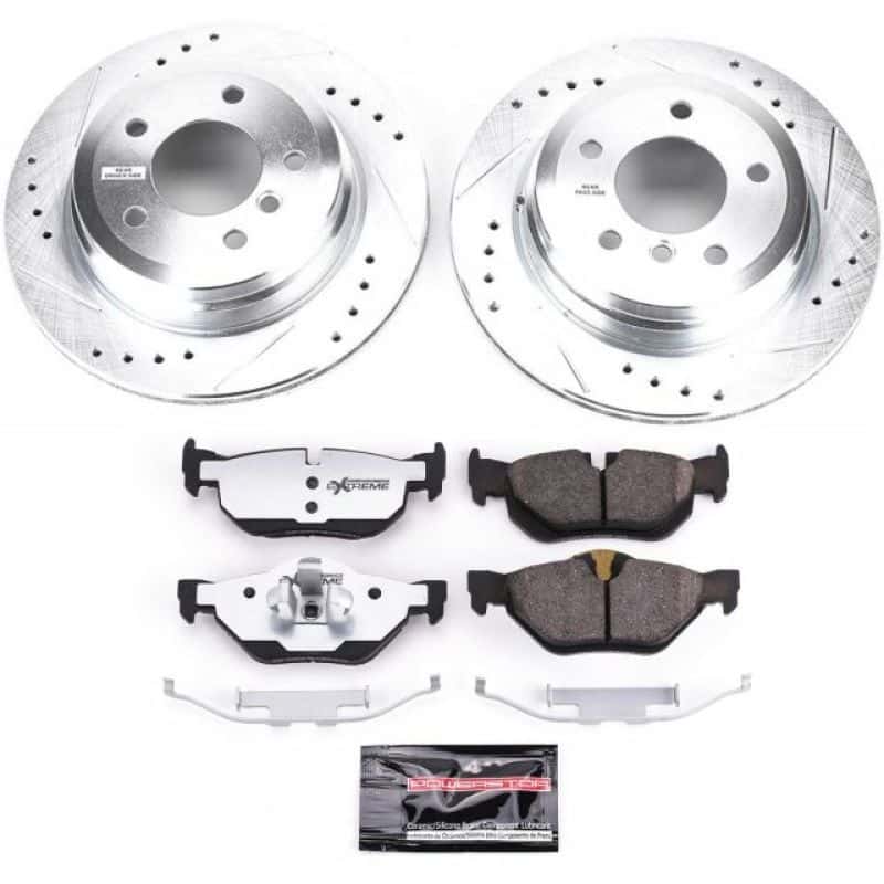 PowerStop — Power Stop 11-13 BMW 328i Rear Z26 Street Warrior Brake Kit - view 1