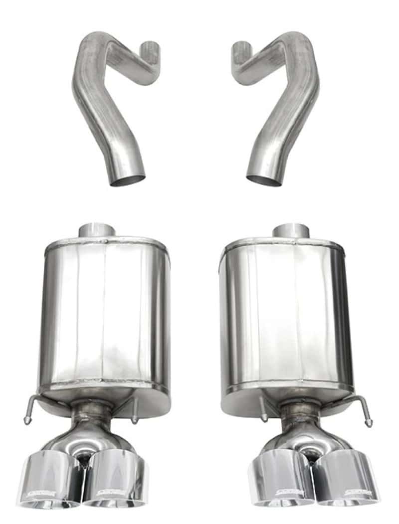 CORSA Performance — Corsa 06-13 Chevy Corvette C6 Z06 7.0L / 09-13 ZR1 6.2L Polished Axle-Back Exhaust w/4.5in Twin Tips
Exhaust - view 3