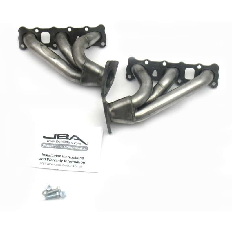 JBA — JBA 04-15 Nissan 4.0L V6 1-5/8in Primary Raw 409SS Cat4Ward Header
Exhaust Header - view 2