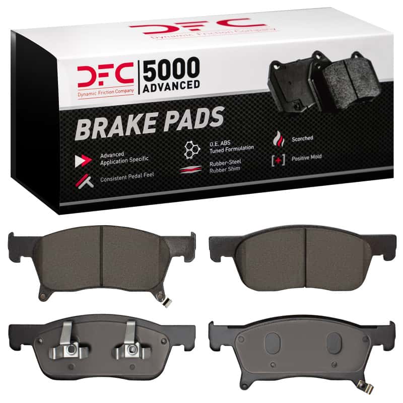 DFC — DFC 19-25 Subaru Ascent Front 5000 Advanced Ceramic Brake Pads
DFC Brake Pad Set - view 1