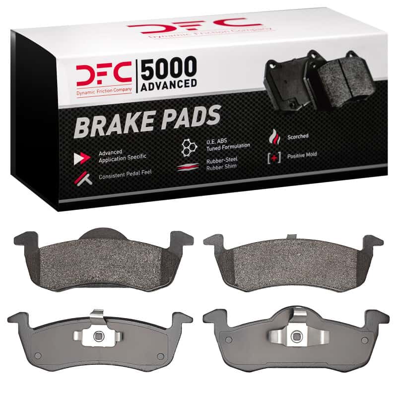 DFC — DFC 07-16 Ford Expedition Rear 5000 Advanced Semi Metallic Brake Pads
DFC Brake Pad Set - view 4