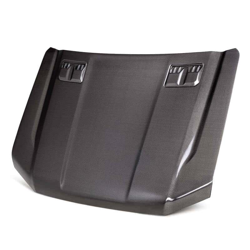Anderson Composites — Anderson Composites 2024+ Ford Ranger Raptor Type-OE Carbon Fiber Hood - view 1