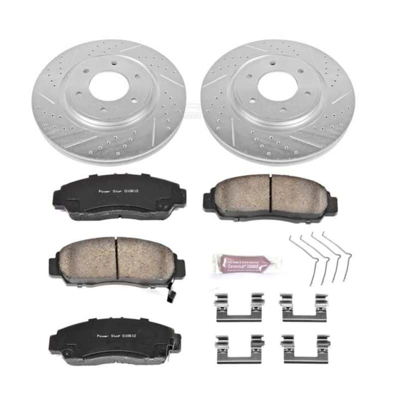 PowerStop — Power Stop 12-15 Nissan Armada Front Z23 Evolution Sport Brake Kit - view 1