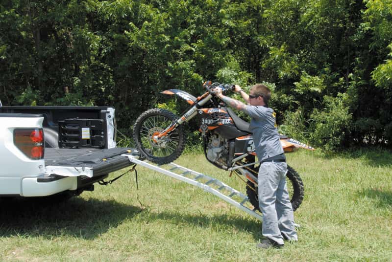 QuadBoss — QuadBoss Folding Arched UTV Ramp 18x89 - view 1