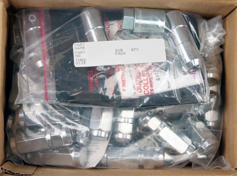 McGard — McGard 8 Lug Hex Install Kit w/Locks (Cone Seat Nut / Duplex) 9/16-18 / 7/8 Hex / 2.5in L - Chrome - view 6