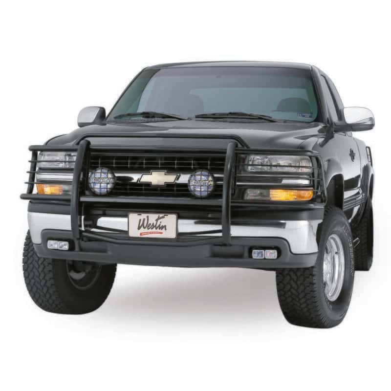 Westin — Westin 1999-2002 Chevrolet Silverado 1500LD Sportsman Grille Guard - Black
Grille Guard - view 1