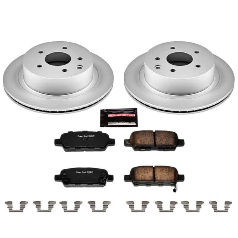 PowerStop — Power Stop 03-05 Infiniti G35 Rear Z17 Evolution Geomet Coated Brake Kit - view 1