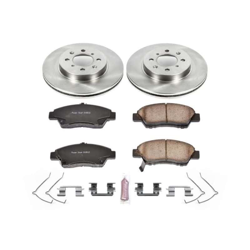 PowerStop — Power Stop 09-14 Honda Fit Front Autospecialty Brake Kit - view 1