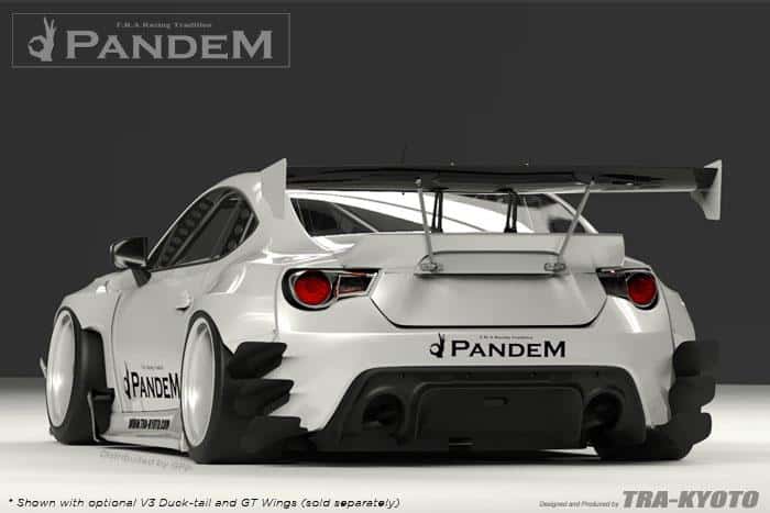 GReddy — GReddy Pandem V3 Aero / Toyota 86 / Scion FR-S / Subaru BRZ Aero Kit without Wings - view 2