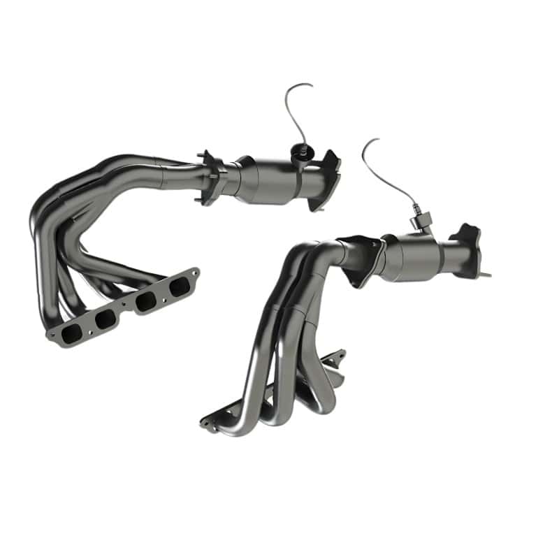 Kooks Headers — Kooks 22+ Chevrolet C8 Corvette Z06 LT6 1-7/8in. x 2in. SS Tri-Y Headers w/ GREEN Cats
22+ Z06 Header Kit.
22+Z06 Header Kit. - view 4