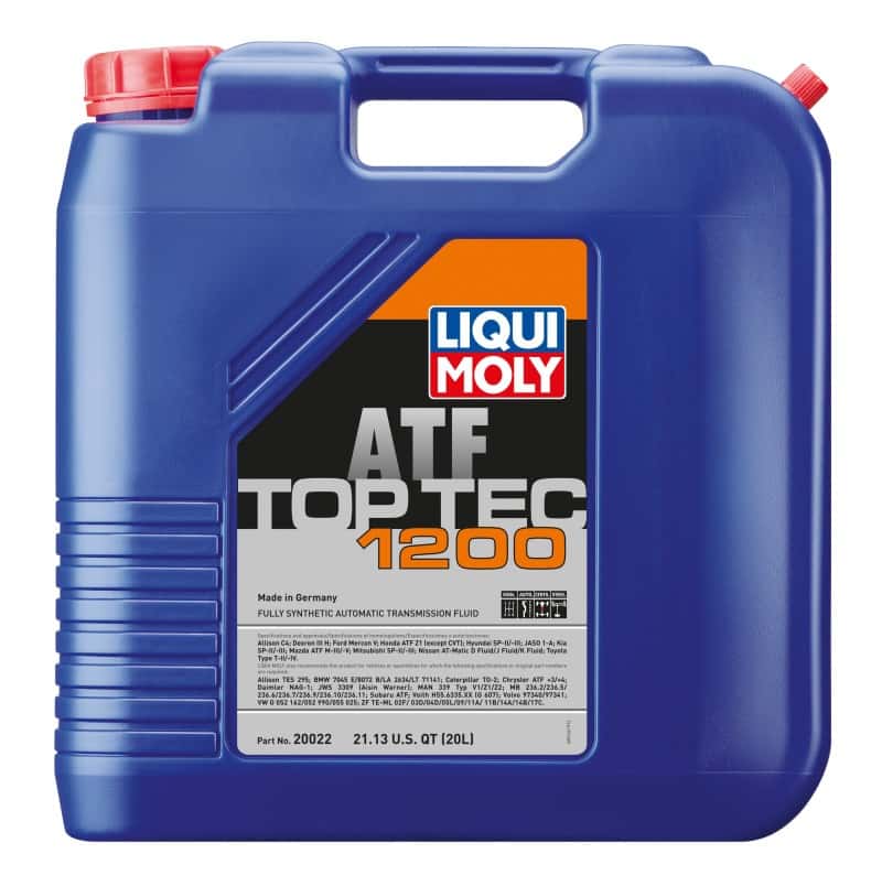 LIQUI MOLY — LIQUI MOLY 20L Top Tec ATF 1200
Auto Trans Fluid - view 2