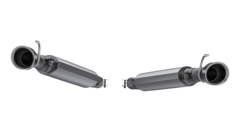 QTP — 2016-2024 Chevrolet Camaro SS 6.2L QTP AR3 Dual Tip Axle Back - view 2