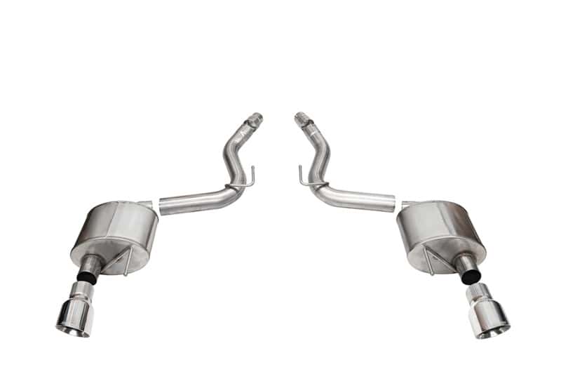 CORSA Performance — Corsa 2024+ Ford Mustang Sport Axle-Back Dual Rear Exit with 4.5in Polished Pro-Series Tips
Exhaust - view 2