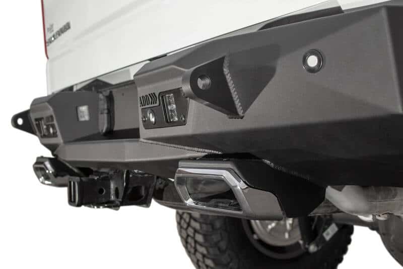 Addictive Desert Designs — Addictive Desert Designs 19-20 GM 1500 Stealth Fighter Rr Bumper w/ Backup Sensor Cutouts
Bumper- Rear
Bumpers - view 13