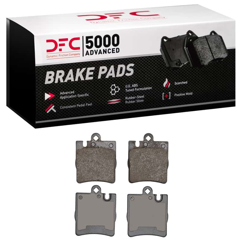 DFC — DFC 96-11 Mercedes-Benz E300 Rear 5000 Advanced Low Metallic Brake Pads
DFC Brake Pad Set - view 1