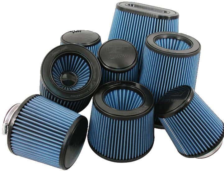 Injen — Injen SuperNano Web Dry Air Filter - 3.00 Filter 5 Base / 5 Tall / 4 Top - 45 Pleat
Air Filter - view 6