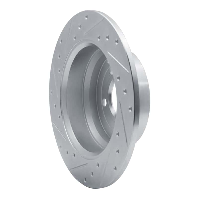 R1 Concepts — R1 96-04 Volvo C70 Rear Right Drilled & Slotted Silver Brake Rotor
R1 Brake Rotor Drill - view 4