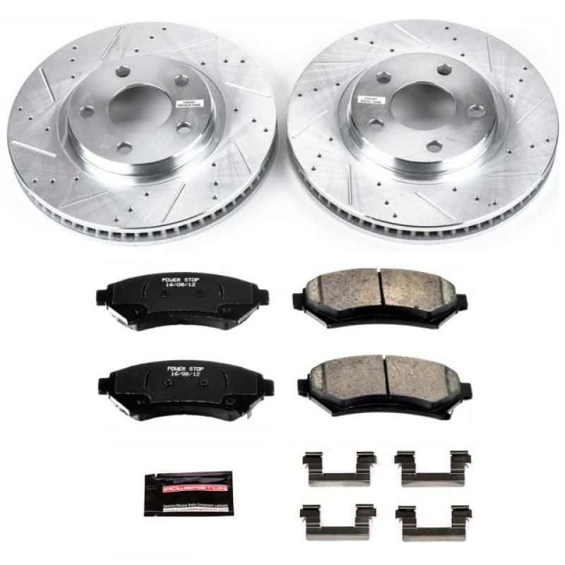 PowerStop — Power Stop 00-04 Buick LeSabre Front Z23 Evolution Sport Brake Kit - view 1