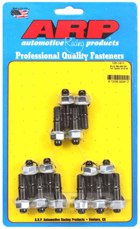 ARP — ARP Buick 350-455 3/8in hex header stud kit - view 1