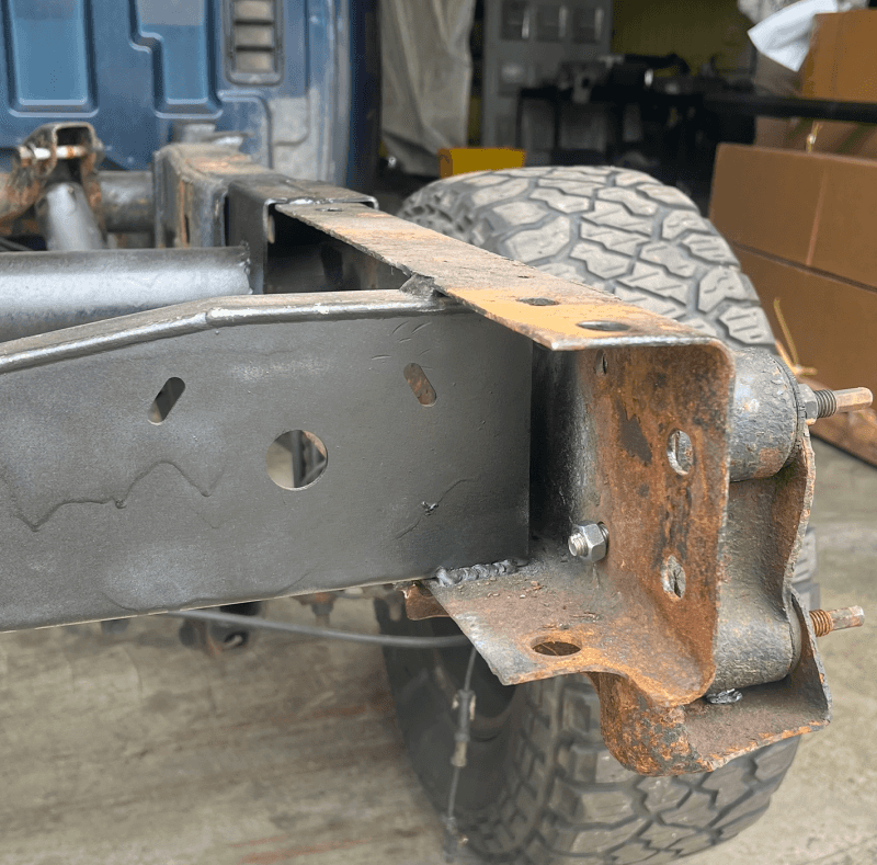 RustBuster — Rustbuster 1999-2006 Chevy Silverado 1500 Rear Frame Crossmember - view 4