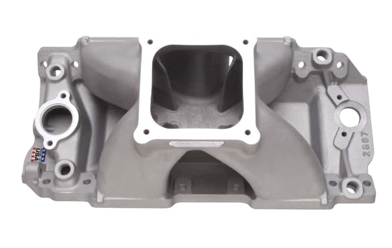 Edelbrock — Edelbrock Manifold BBC Super Victor 632 Tall Deck Conventional Rect Port Heads
MANIFOLD-RACE - view 1