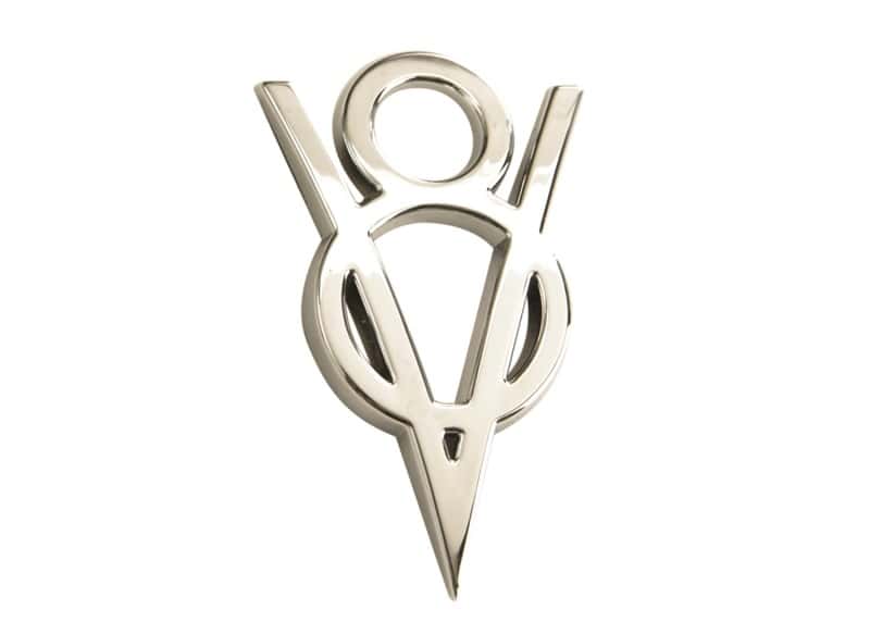 Ford Racing — Ford Racing Chrome V8 Badge
Emblem - view 3