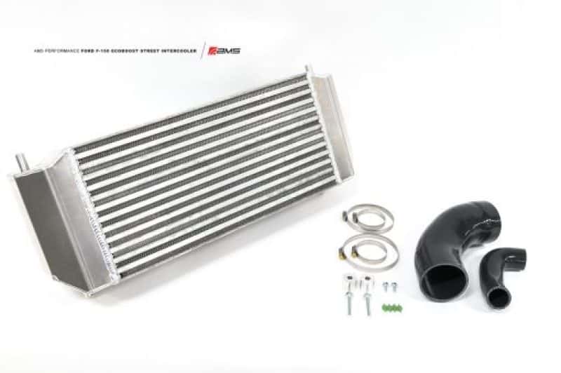 AMS — AMS Performance 2015+ Ford F-150 2.7L/3.5L / 17-19 Ford Raptor 3.5L 5.5in Thick Intercooler Upgrade
F-150 Intercooler - view 3
