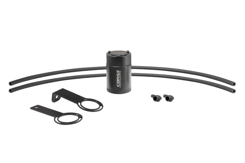 CORSA Performance — Corsa 3/8in Universal 3 oz. Aluminum Oil Catch Can with Mounting Brackets
Accessory - view 1