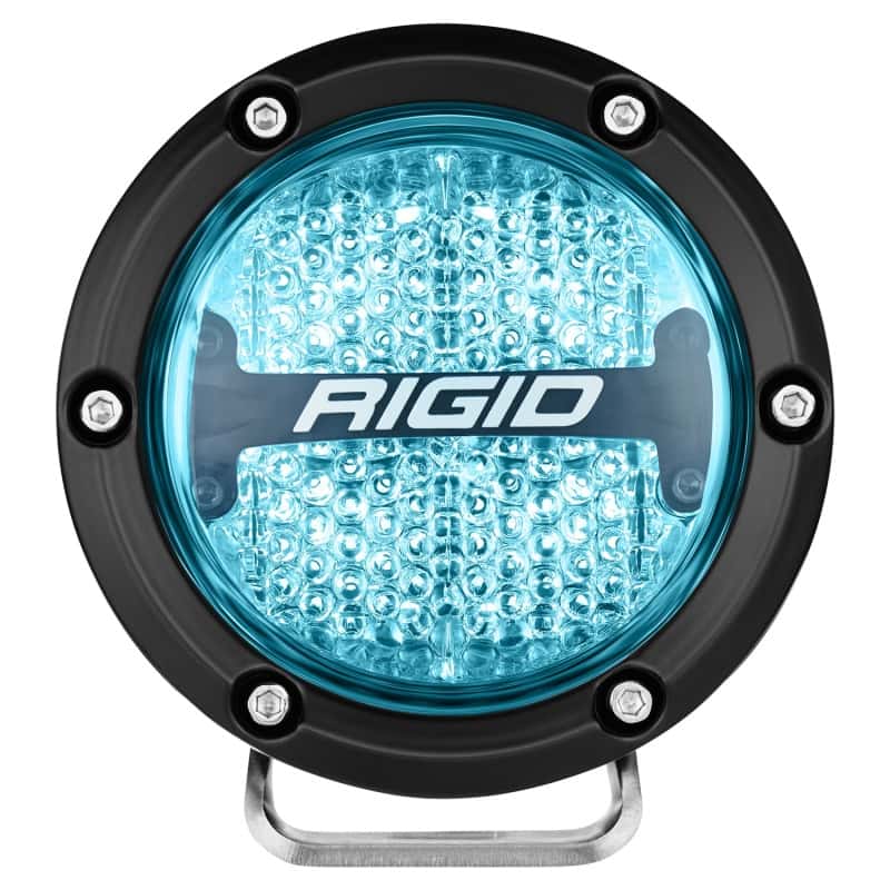 Rigid Industries — Rigid Industries 360-Series 4in LED Off-Road Diffused Beam - RGBW Backlight (Pair)
RGBW LED LAMP - view 19