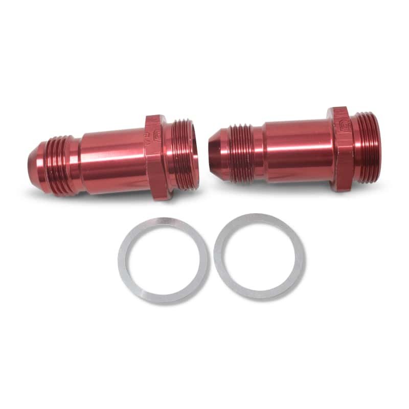 Russell — Russell Performance -8 AN Carb Adapter Fittings (2 pcs.) (Red)
CrbAdptFitting - view 4