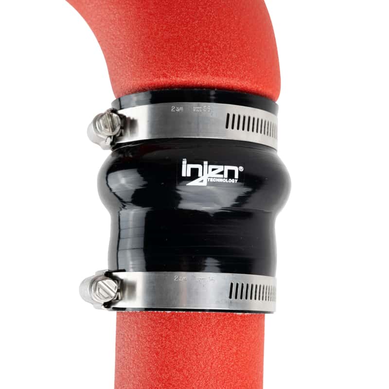 Injen — 16-20 BMW L6-3.0L/ Turbo/ Twin Turbo/L4-2.0L/ L6-2.5L Wrinkle Red Turbo SES Intercooler Pipes
Intercooler Pipe - view 3