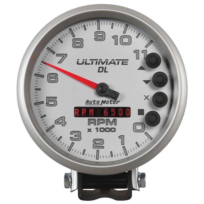 AutoMeter — Autometer 5 inch Ultimate DL Playback Tachometer 11000 RPM - Silver
5" ULTIMATE DL, 11,0 - view 2