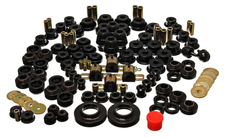 Energy Suspension — Energy Suspension 97-06 Jeep Wrangler TJ Black Hyper-Flex Master Bushing Set
Master Bushing Kit - view 2