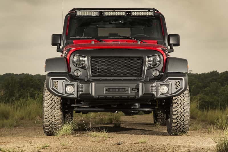Rugged Ridge — Rugged Ridge Spartacus Front Bumper Black 07-18 Jeep Wrangler
Spartacus Bumper
Bumper- Front - view 9