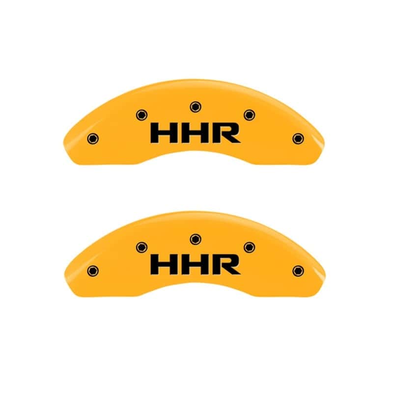 MGP — MGP 2 Caliper Covers Engraved Front & Rear HHR Yellow Finish Black Char 2010 Chevy HHR
Caliper Covers - view 1