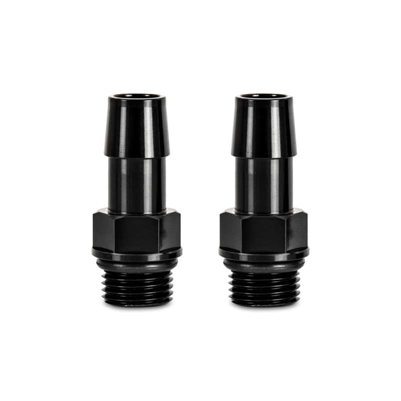 Mishimoto — Mishimoto 16X1.5 TO 1/2in. Hose Barb Aluminum Fittings (Pack of 2)
Aluminum Fitting - view 1
