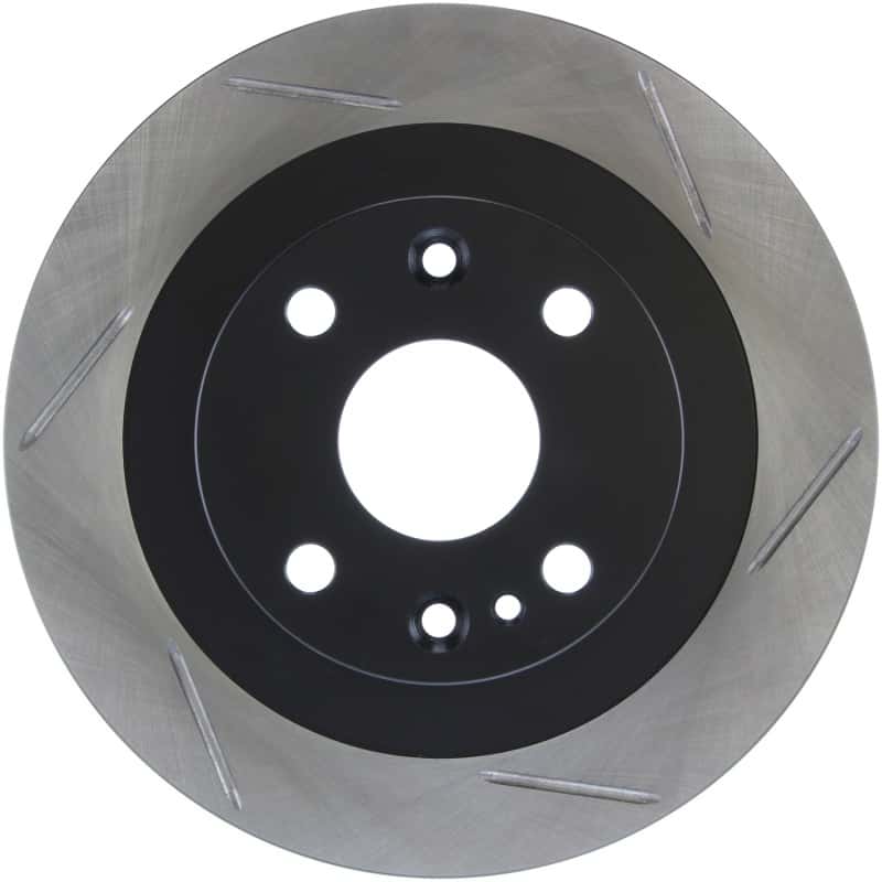 Stoptech — StopTech Power Slot 94-97/99-05 Mazda Miata (01-05 Normal Suspension Only) SportStop Slotted Rear L
Sport Slotted Rotor
Disc Brake Rotor - view 1