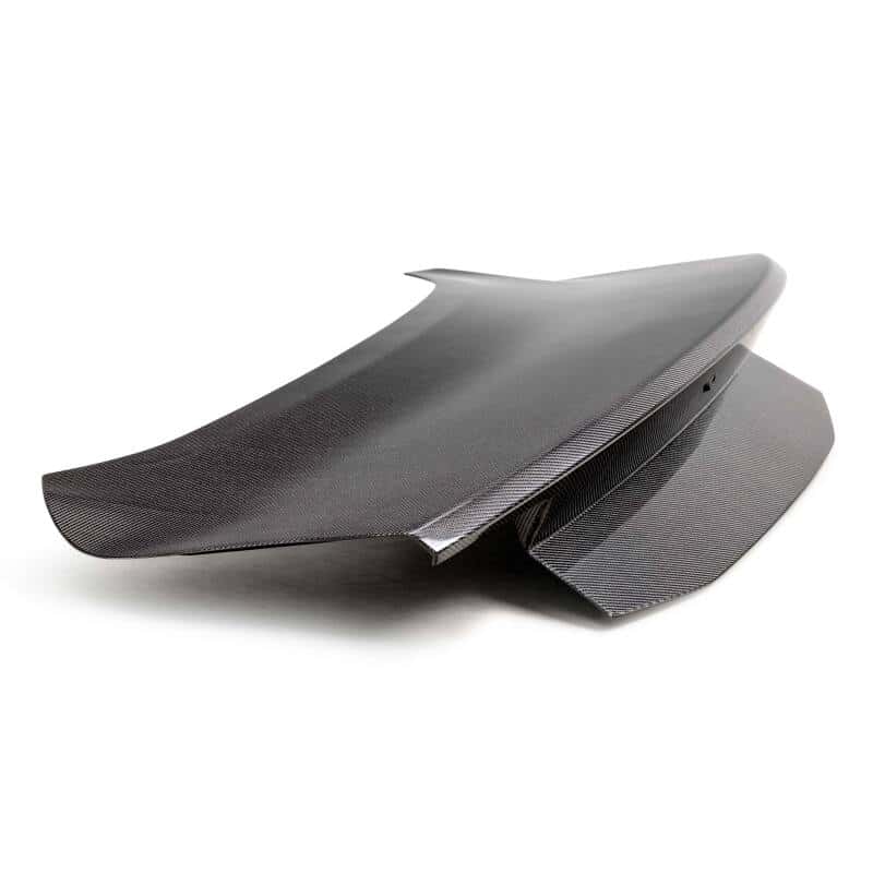 Anderson Composites — Anderson Composites 2024 Ford Mustang Type-AO Double Sided Carbon Fiber 1-Piece Decklid - view 3
