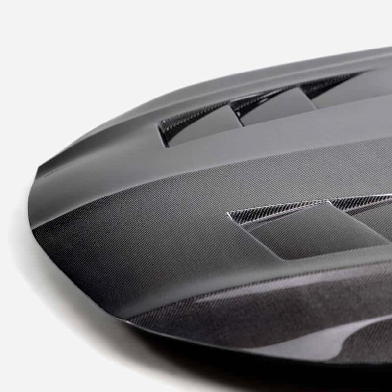 Seibon — Seibon 23-25 Acura Integra TS-Style Carbon Fiber Hood - view 3