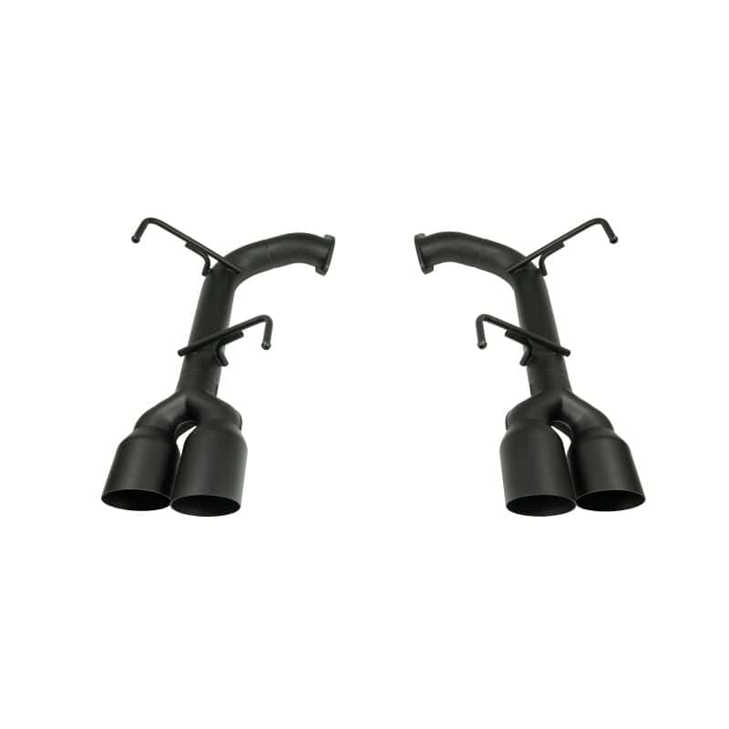 Remark — Remark 15-22 Subaru WRX STi VA Axle Back Exhaust Stainless Steel Single Wall Tip 4in Cerakote Black - view 3