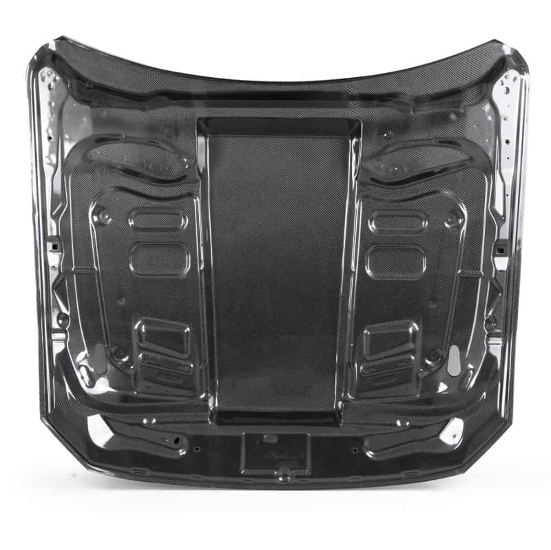Ford Racing — Ford Racing 2018 Ford Mustang Cobra Jet Carbon Fiber Hood
Hood Panel - view 12