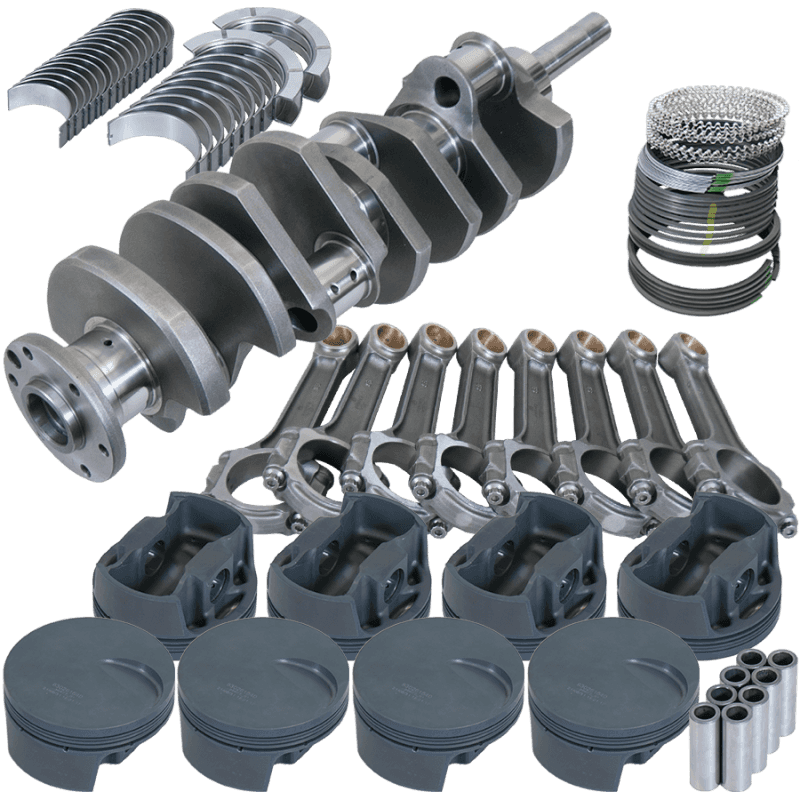 Eagle — Eagle Ford 429/460 4.300in Crank 6.800in I-Beam Rods -3cc Flat Top 4.440in Pistons Rotating Assembly
Street & Strip Assy - view 1