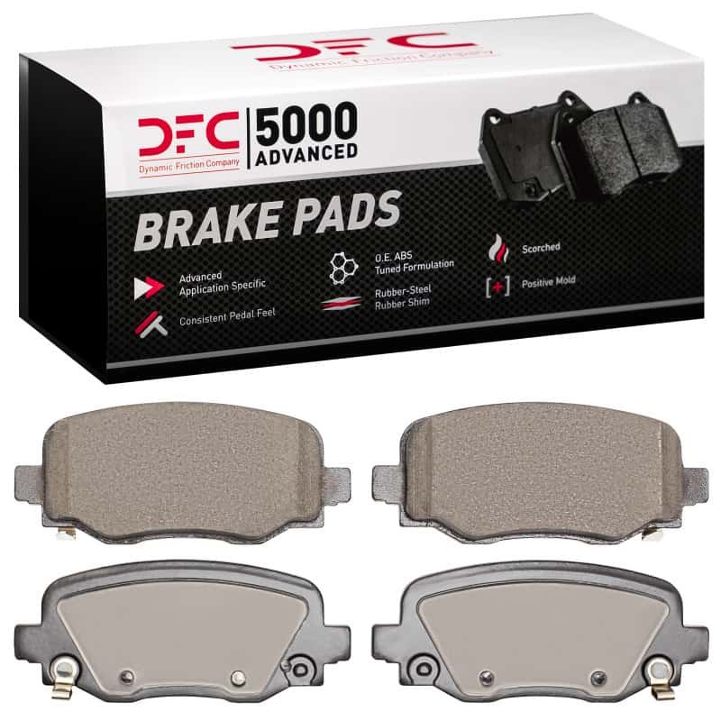 DFC — DFC 14-23 Chrysler 200 Rear 5000 Advanced Ceramic Brake Pads
DFC Brake Pad Set - view 1