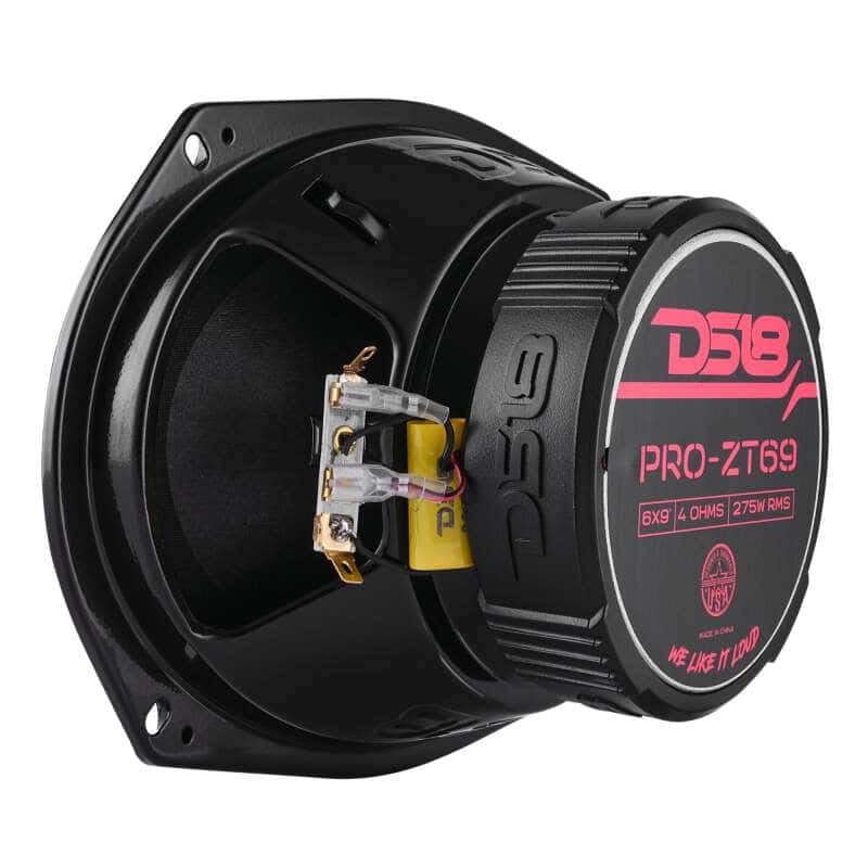DS18 — DS18 6x9in Coaxial Loudspeaker 275 Watts RMS 4 ohm Mid-Range Water Resistant Cone - view 7