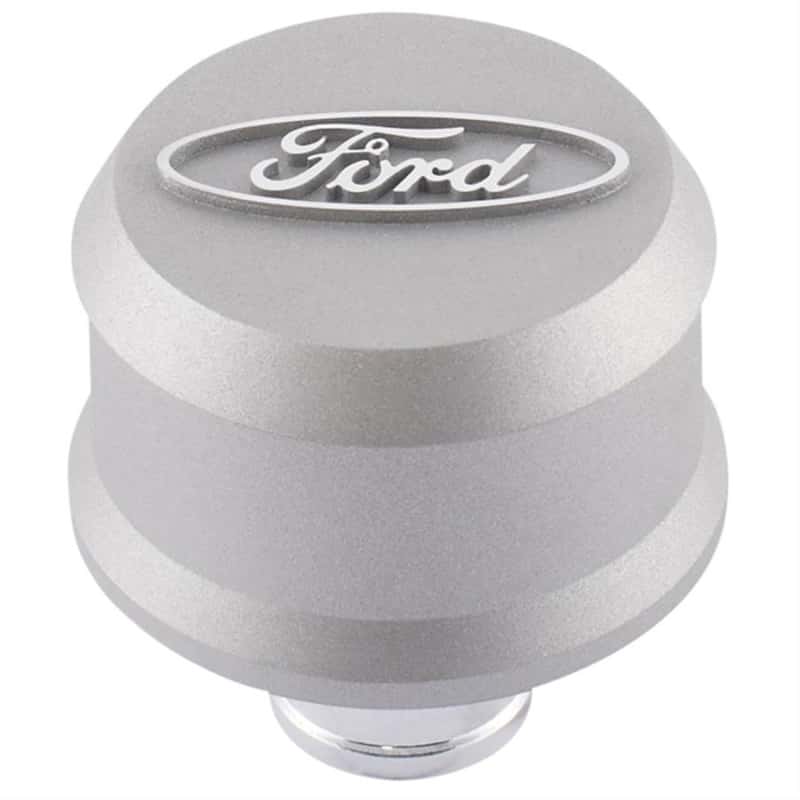 Ford Racing — Ford Racing Grey Breather Cap w/ Ford Logo
Oil Breather Cap - view 1