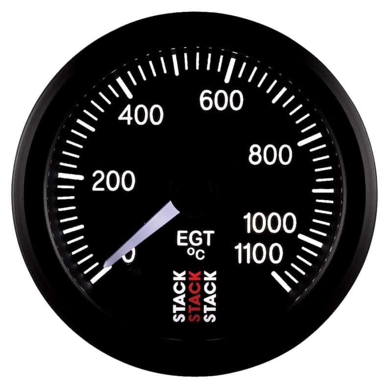 AutoMeter — Autometer Stack 52mm 0-1100 Deg C Pro Stepper Motor Exhaust Gas Temp Gauge - Black
Ga EGT Stpr B - view 4